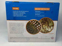 Load image into Gallery viewer, AmScope Kids 52 Pieces White Black Science And Education Microscope