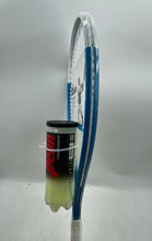 Load image into Gallery viewer, Wilson Ultra Power XL 112 White Blue Tennis Racket And Tennis Balls Player Set