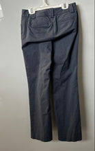 Load image into Gallery viewer, Banana Republic Womens Blue Flat Front Pockets Martin Fit Trouser Pants Size 0