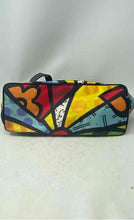Load image into Gallery viewer, Romero Britto Womens Multicolor Printed Inner Pocket Medium Shoulder Bag