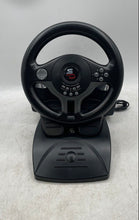 Load image into Gallery viewer, Subsonic Superdrive Black Racing Wheel Gaming Controller Not Tested