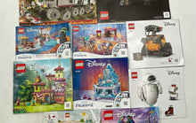 Load image into Gallery viewer, Lot Of 10 Pcs Lego Star Wars Seinfeld & Disney Theme Instructions Manual Booklet