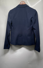 Load image into Gallery viewer, Banana Republic Womens Navy Blue 2-Piece Suit Set Pants & Blazer Size 0