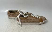 Load image into Gallery viewer, Michael Kors Womens Light Brown Signature Print Sneaker Shoes Size 5