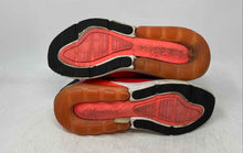Load image into Gallery viewer, Nike Womens Air Max 270 AH8050-022 Gray Red Lace-Up Sneakers Shoes Size 6.5