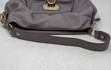 Load image into Gallery viewer, Michael Kors Womens Purple Leather Inner Pocket Zipper Medium Shoulder Bag