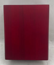 Load image into Gallery viewer, Stuart Austin Quartz Mahogany Book Style Roman Numerals Desk Clock Not Tested