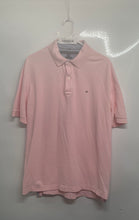 Load image into Gallery viewer, Tommy Hilfiger Mens Pink Short Sleeve Classic Fit Collared Golf Polo Shirt Sz XL