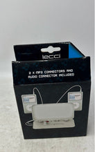 Load image into Gallery viewer, Lecci White 2 X MP3 Connectors And Audio Connector Music Mixing Deck Not Tested