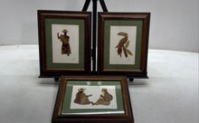 Load image into Gallery viewer, Set Of 3-Piece Assorted Abstract Art Of Pressed Dry Leaves Home Decorative Frame