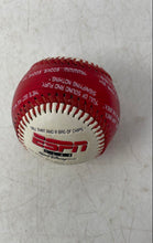 Load image into Gallery viewer, Fotoball White Red Walt Disney World ESPN Club Collectible Baseball Ball