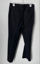 Load image into Gallery viewer, Hugo Boss Mens Black Regular Fit Straight-Leg Flat Front Dress Pants Size 31R