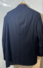 Load image into Gallery viewer, Oscar De La Renta Mens Blue Single-Breasted Three-Button Blazer Jacket Size 50L