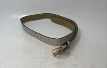 Load image into Gallery viewer, Michael Kors Womens White Gray Signature Adjustable Dress Belt Size Large