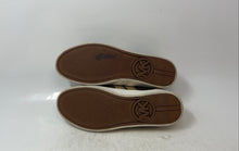 Load image into Gallery viewer, Michael Kors Womens Brown Gold Signature Print Sneaker Shoes Size 7M