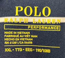 Load image into Gallery viewer, Polo Ralph Lauren Mens Blue And White Striped Short Sleeve Polo Shirt Size XXL
