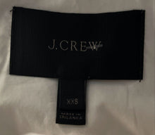 Load image into Gallery viewer, J.Crew Womens White Short Sleeve Collared Front Pockets Shirt Dress Size XXS