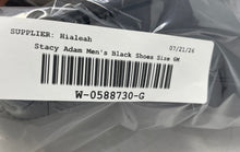 Load image into Gallery viewer, Stacy Adam Mens 41249B-01 Black Square Toe Slip-On Loafer Dress Shoes Size 6 M