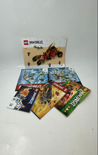 Load image into Gallery viewer, Set Of 6 Pcs Lego Multicolor Ninjago Manuals Instruction Booklets