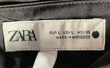 Load image into Gallery viewer, Zara Womens Black Sleeveless Blouse Top Size Large With Tag