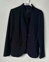 Load image into Gallery viewer, Banana Republic Womens Blue Long Sleeve Pockets Button Front Jacket Size Medium