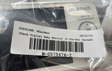 Load image into Gallery viewer, VTech White Digital Baby Monitor Camera With Accessories 4 Pcs Not Tested