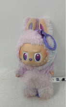 Load image into Gallery viewer, Pop Mart Purple Labubu The Monster Replica Plush Figure Keychain Collectible