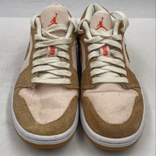 Load image into Gallery viewer, Authentic Nike Womens Air Jordan 1 Low SE Pink Tan Sneaker Shoes Sz 7.5 Stained