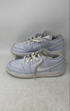 Load image into Gallery viewer, Nike Boys Air Jordan 1 Low Blue Low Top Lace-Up Sneaker Shoes Size 5.5Y