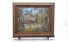 Load image into Gallery viewer, Parisian Street Scene Decorative Wall Art Oil On Canvas Painting