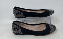 Load image into Gallery viewer, Vince Camuto Womens Black Suede Glitter Slip-On Round Toe Ballet Flat Size 7M