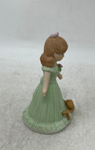 Load image into Gallery viewer, Enesco Growing Up Birthday Girls Age 7 Decorative Porcelain Figurine