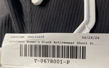 Load image into Gallery viewer, Lululemon Womens Black Elastic Waist Activewear Pull-On Athletic Shorts Size 4
