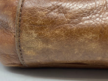 Load image into Gallery viewer, Authentic Fossil Womens Brown Adjustable Strap Messenger Bag Stained