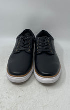 Load image into Gallery viewer, Steve Madden Mens Gully Black Leather Low Top Lace Sneakers Shoes Size 9.5