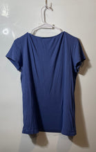 Load image into Gallery viewer, Ralph Lauren Womens Blue Short Sleeve Round Neck Stretch Pullover T-Shirt Sz XL