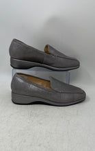 Load image into Gallery viewer, Alex Marie Womens Lynore Silver Square Toe Slip-On Loafer Shoes Size 8.5M