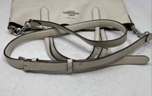 Load image into Gallery viewer, Coach Womens Thea White Pebbled Leather Double Handle Lined Tote Handbag