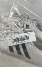 Load image into Gallery viewer, Adidas Womens Streetcheck Cloudfoam Court GW5493 White Black Sneaker Shoes 7.5