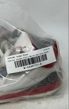 Load image into Gallery viewer, Nike Boys Air Jordan 3 DM0967-160 White Red Gray Lace-Up Sneakers Shoes Sz 3.5Y