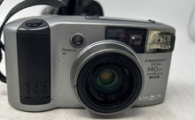 Load image into Gallery viewer, Minolta Freedom Zoom 140EX Panorama Date Compact Film Camera In Case Untested