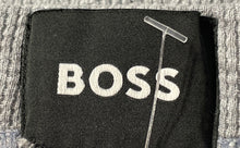 Load image into Gallery viewer, Hugo Boss Mens Gray Drawstring Waist Ribbed Waffle-Knit Sweat Shorts Size Large