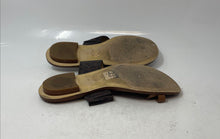 Load image into Gallery viewer, Michael Kors Womens Brown Leather Toe Ring Slip-On Thong Sandals Size 6