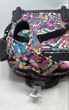 Load image into Gallery viewer, Kipling Womens Sanaa Multicolor Printed Zip-Around Wheeled Rolling Backpack