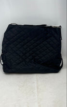 Load image into Gallery viewer, My Flat In London Womens Black Pink Dog Quilted Inner Pockets Tote Bag