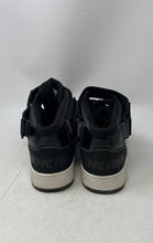 Load image into Gallery viewer, Above The Rim Mens Black Leather Lace-Up Mid Top Sneaker Shoes Size 13