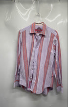 Load image into Gallery viewer, Robert Graham Mens Multicolor Striped Print Long Sleeve Button-Up Shirt Size S