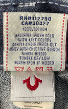 Load image into Gallery viewer, True Religion Womens Blue Denim Pockets Straight Leg Bootcut Jeans Size 42