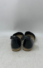 Load image into Gallery viewer, Vince Camuto Womens Black Suede Studded Ankle Strap Espadrille Flats Size 5M