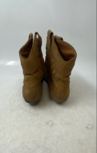 Load image into Gallery viewer, Nine West Womens Beige Suede Pointed Toe Cowgirl Ankle Booties Size 8.5